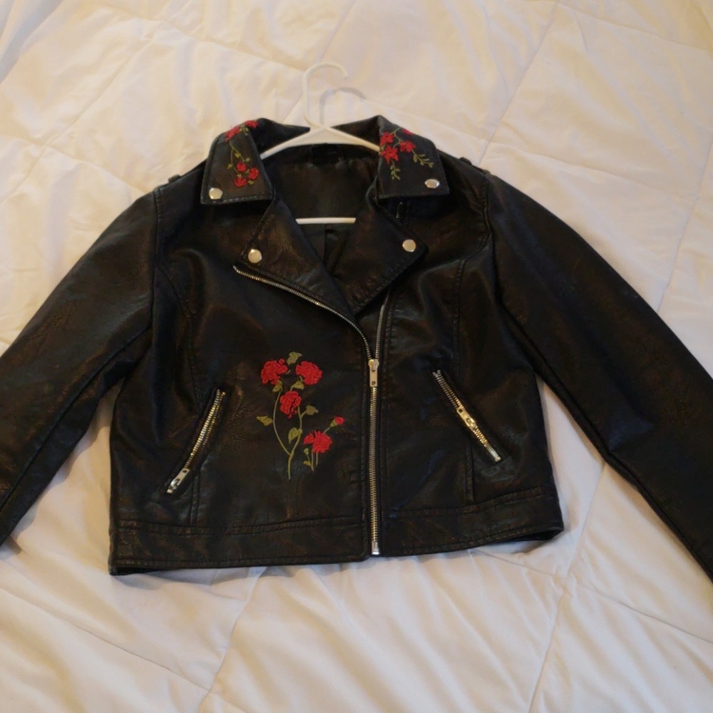 Windsor store faux leather jacket